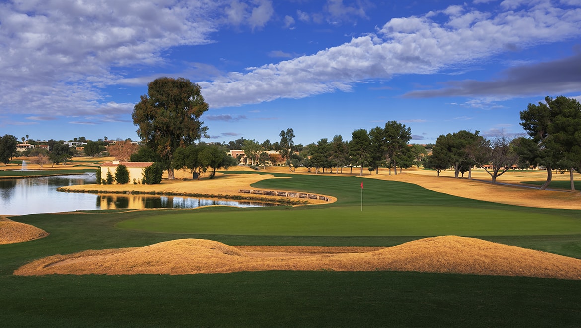 Hole 1 on the Catalina Course -  