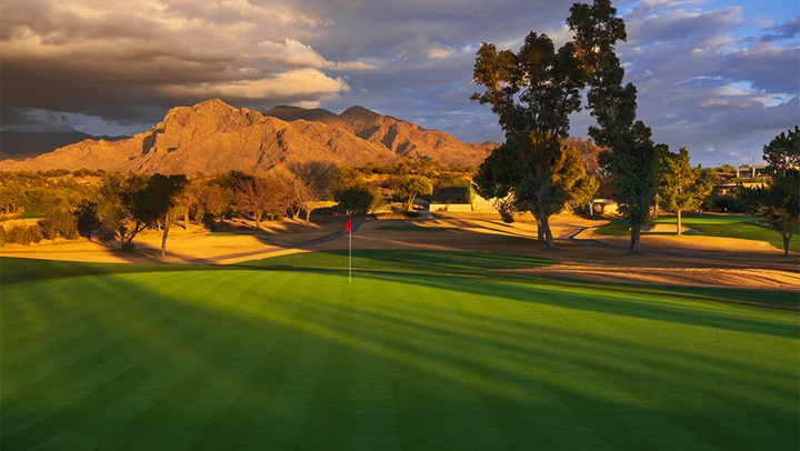 Hole 17 on the Catalina Course - Omni Tucson National Resort