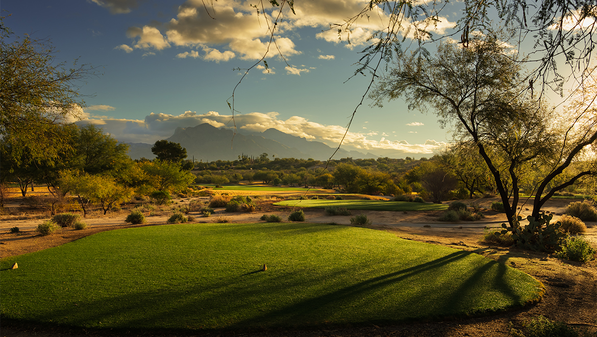 Hole 7 on the Sonoran Course - Omni Tucson National Resort