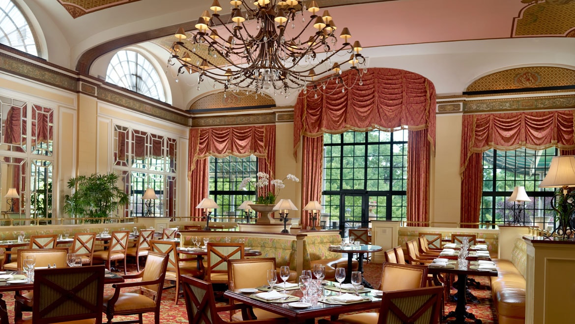 Washington Restaurants Omni Shoreham Hotel