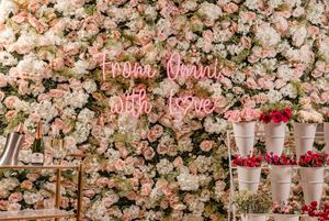 Flower wall
