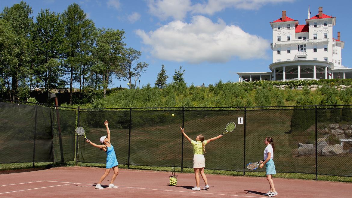 Omni Mount Washington Resort tennis clinic