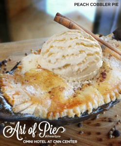 Peach Cobbler Pie