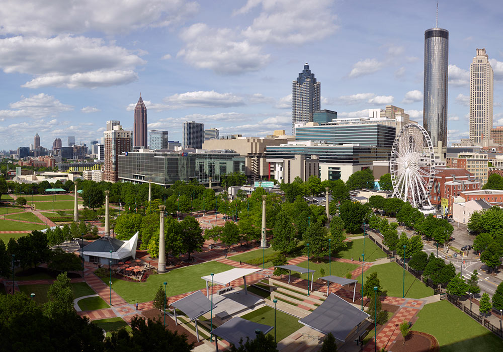 Atlanta Views Centennial Park