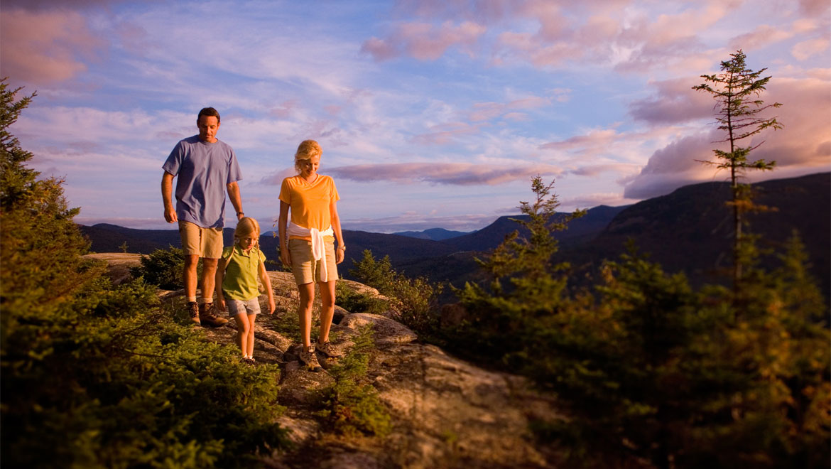 Hiking at Omni Mount Washington Resort