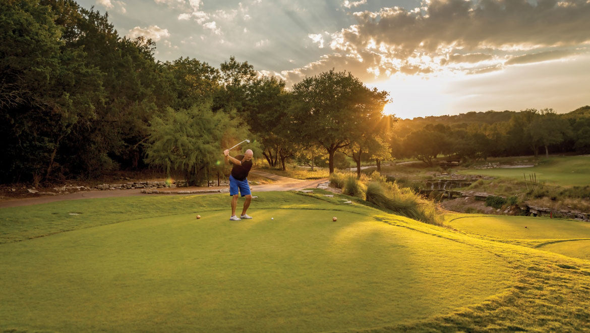 Golfing at Omni Barton Creek Resort & Spa