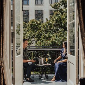 Couple on a Romantic Staycation in New Orleans