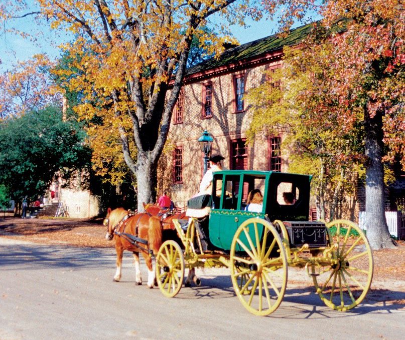 Williamsburg - horse and carriage ride