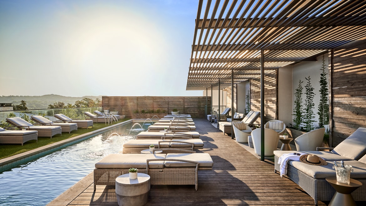 Mokara Spa Pool - Omni Barton Creek Resort & Spa