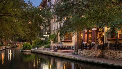 Walking path on canal.
